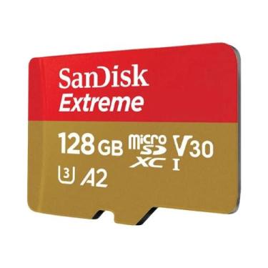 Imagem de Cartão De Memória SanDisk MicroSD 32GB 64GB 128GB 256GB UHS-I U3 C10 V