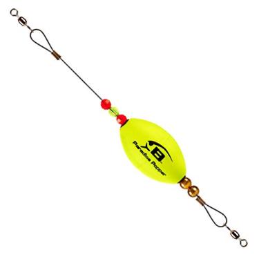 Imagem de BOMBER Salt Water Paradise Popper Xtreme Jigs, oval amarelo