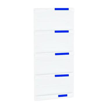 Imagem de Kit 5 Bandejas Para Gondola Canto 196 Amapa 40/30 Branco Pe 