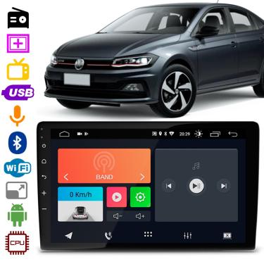 Imagem de Central Multimídia Volkswagen Polo 2017 a 2022 Faaftech FT-MM-AND9 9 Polegadas Sistema Android Aplicativos bt USB