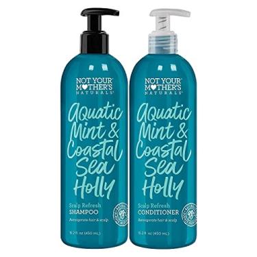 Imagem de Shampoo e condicionador Naturals Aquatic Mint Blue Sea Holly