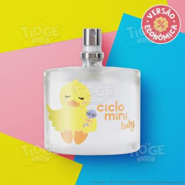 Imagem de Perfume Bebê Infantil QuéQué Ciclo Mini Deo Colônia Baby 0 Meses Versão Econômica 100ml