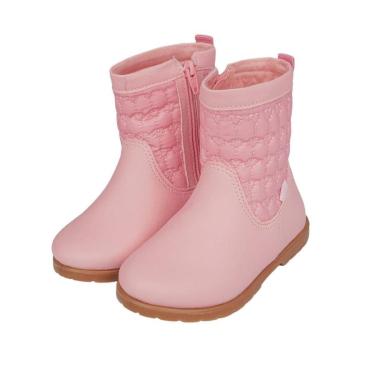 Imagem de Bota Pampili Matelasse Rosa 141067-Feminino