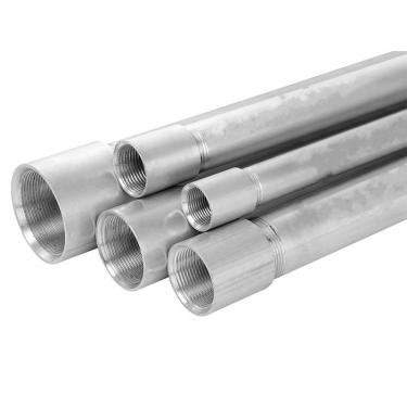 Imagem de Eletroduto De Ferro Galv/Fogo Pesado 1.1/2" X 3mts 2,25mm Bsp Nbr 5624 C/Luva  - Carbinox Carbinox