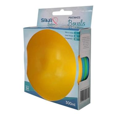 Imagem de Kit Prato Bowl Com 4Uni. - 300Ml - 9325, Sana Babies
