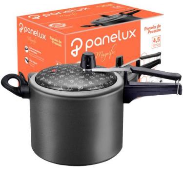 Imagem de Panela de Pressão Alumínio Panelux Magnific Fechamento Interno 4,5L An
