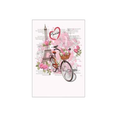 Imagem de Painel De Festa Vertical 1,50 x 2,20 - Paris Vintage 004 - Via Cores