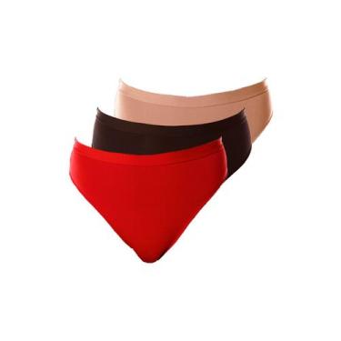 Imagem de Kit com 3 Calcinhas Demillus 26826 Colorido