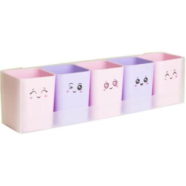 Imagem de Acessório para Mesa KIT Docura com 5 Porta Objetos - Dello
