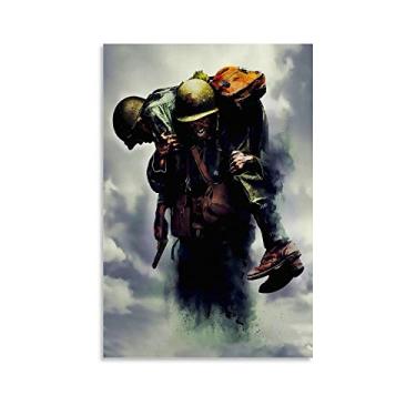 Imagem de Arte Maníacos Quadro Decorativo em Tela Canvas Silhueta Cão - 23x16,25cm