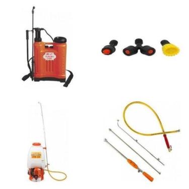 Imagem de Kit Pulverizador Costal a Gasolina 25L VPM260 e Pulverizador Costal Ma