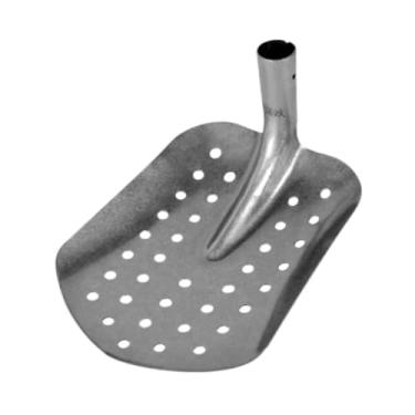 Imagem de Ｂｅｓｇａ Metal Sifting Spade Mud Spade Portátil Fácil de Usar Ferramenta de Limpeza de Esgoto Dreno Spade para Caminhadas Casa Camping Esgoto Drenagem, Apontado, 29.5x22.3x11.5cm