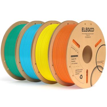 Imagem de Pacote de filamento de impressora 3D ELEGOO PLA Plus de 1,75 mm e 4 kg