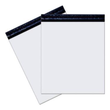 Imagem de 100 Saco Envelope De Segurança Branco Saco Ecommerce 40x60cm - Vidiga