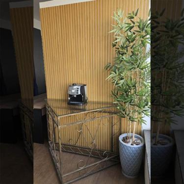 Imagem de Painel Ripado Freijó MDF Decorativo - Kit 40 Placas 45x11cm - GH Papel