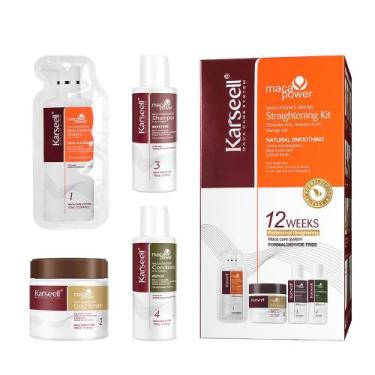 Imagem de Kit de Alisamento Karseell Maca Essence Repair - 12 Semanas - 4 Produt