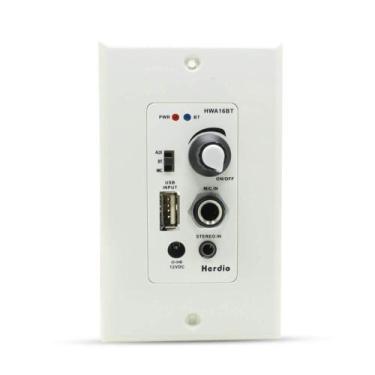 Imagem de Receptor Amplificador Herdio 100W com Controle de Áudio - Montagem em 