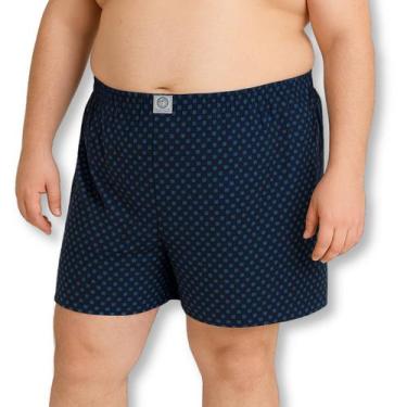 Imagem de Cueca Samba Canção Plus Size Short de Pijama Bemthley, 48
