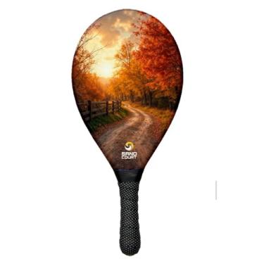 Imagem de Raquete de Frescobol Profissional Fibra Sand Court - Floresta (334-340g)