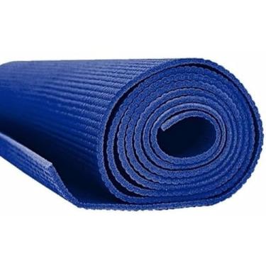 Imagem de Tapete para Yoga e Pilates, 173 cm x 61 cm x 4 mm, Vermelho, Rosa ou Azul
