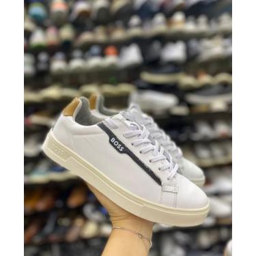 Imagem de Sapatênis Couro Legítimo Bravio Urbano Luxe Elevado Masculino - AIJ, B