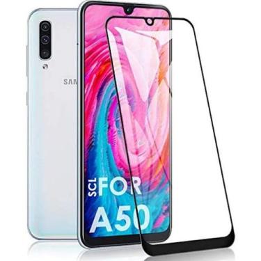 Imagem de Pelicula De Vidro 3d 5d Samsung Galaxy A50 Full Cover Cobre Tela Toda 