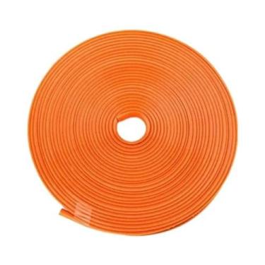 Imagem de Protetor de Aro de Carro Universal 8m - Adesivos de Borracha para Roda