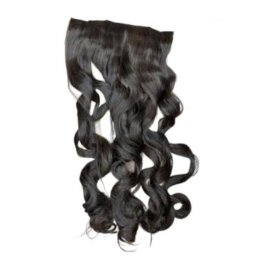 Imagem de Aplique Tic Tac de Cabelo Orgânico 70cm 150g – Textura Natural Similar ao Cabelo Humano (1/30_ONDULADO)