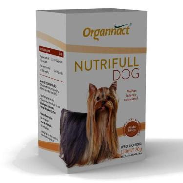 Imagem de Suplemento Vitamínico Organnact Nutrifull Pet Frasco 30Ml