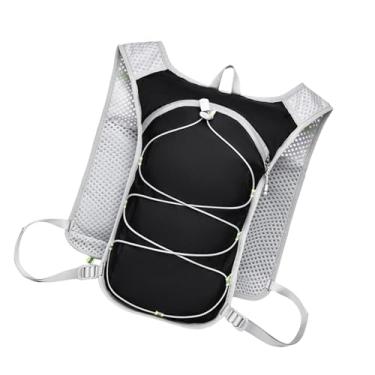 Imagem de Generic Mochila de hidratação leve e respirável, colete esportivo utilitário para atividades ao ar livre, mochila para ciclismo, escalada e esportes ao ar, Preto
