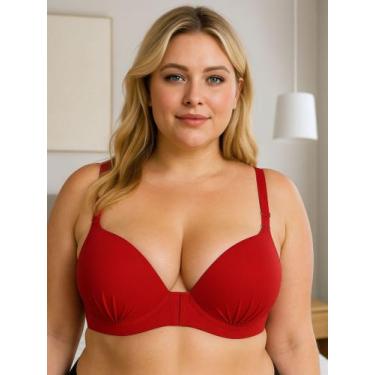 Imagem de Sutiã Plus Size Reforçado Nadador Bojão Tamanho Especial- c6 NADADOR -