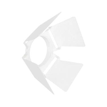 Imagem de KiBcsLic Par Lights Barn Doors para Luzes Regulador de Luz 4 Folhas Acessórios de Ajuste de Iluminação DIY para Lojas de Roupas Dança, Branco Serve para Diâmetro 91 Mm