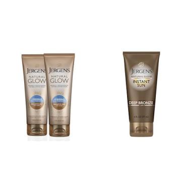 Imagem de Loção corporal autobronzeadora Jergens Natural Glow +FIRMING