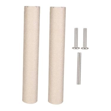 Imagem de WeiLaiKeQi Peça de reposição para arranhador de gatos, poste para gatos de interior, decoração para casa, arranhador para gatinhos, de sisal para gatos com, 30cmx7cm