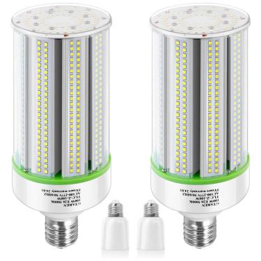 Imagem de Lâmpada Led Base E26, E39 Cor Branca Fria 5000K, 60W, 2 Un, Bivolt, GTAREN, Branco