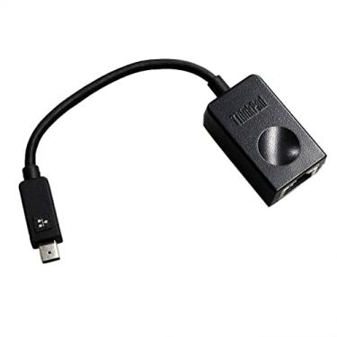 Imagem de Zahara Cabo adaptador dongle 4X90F84315 SC10A39882BB SC10A39882BD para Lenovo Thinkpad X1 Carbon (2ª geração 3ª geração)/X1 Extreme (2ª geração) / X380 Yoga/ThinkPad Yoga 370 Ethernet RJ45 extensão