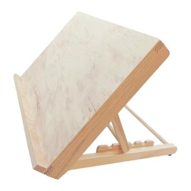Imagem de oshhni Cavalete de mesa para pintura, prancheta de desenho, suporte de exposição de materiais de arte dobrável, cavalete de quadro para estudantes de arte, 45cmx30cm