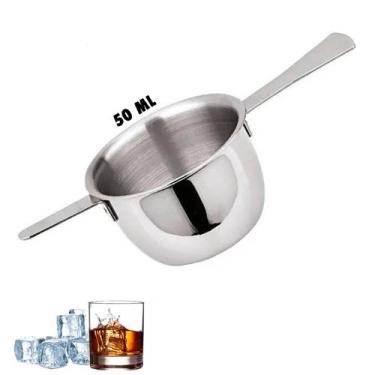 Imagem de Dosador Tradicional Inox 50Ml Vodka Gin Whisky Drinks - Top Chef