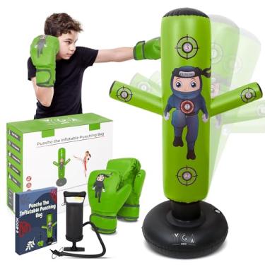 Imagem de Saco de pancadas verde