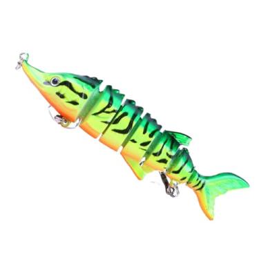 Imagem de Iscas de de robalo | Isca de realista 3D multiarticulada para mergulho profundo - Equipamento flutuante para expedições, offshore,