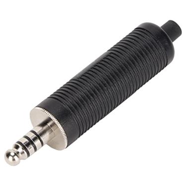Imagem de Akozon Adaptador de Fone de Ouvido para Plugue de Helicóptero Conector U-174/U para Fone de Ouvido Militar David Clark - Substituição para Série TJ102, Ideal para Sistemas de Comunicação de Aviação