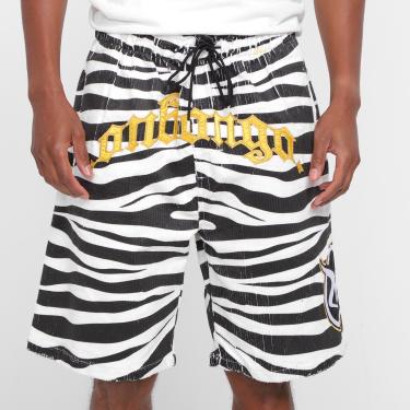 Imagem de Bermuda Onbongo Plus Size Estampada Masculina-Masculino