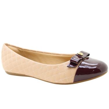 Imagem de Sapatilha Sua Cia Bico Redondo Verniz Feminina