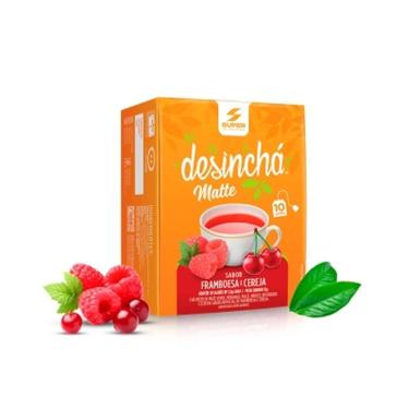 Imagem de Desinchá Matte - 10 Sachês Matte Framboesa e Cereja - Desinchá-Masculino