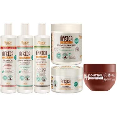Imagem de Kit Africa Baoba Apse Anti Porosidade Capilar 6 Produtos Completo Com 