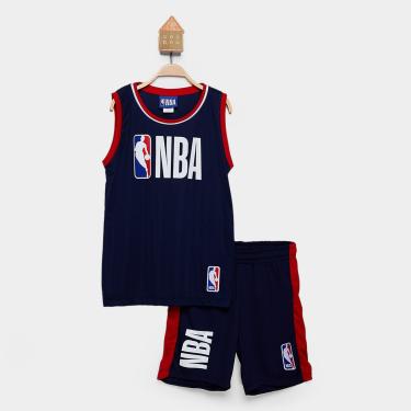 Imagem de Conjunto Infantil NBA Braziline III-Unissex