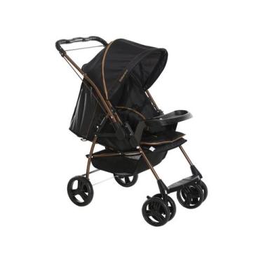Imagem de Carrinho de Bebê Galzerano Milano Reversível lll até 15kg, Cobre e Pre