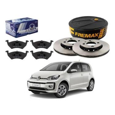 Imagem de Kit Disco Pastilha Freio Dianteiro Up 1.0 Mpi 2014 A 2019 - SYL