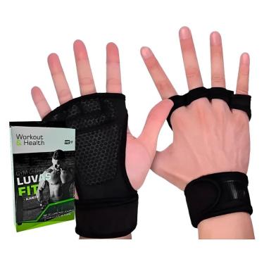 Imagem de Luva Neoprene Academia Fitness Musculação C/ Punho-Unissex