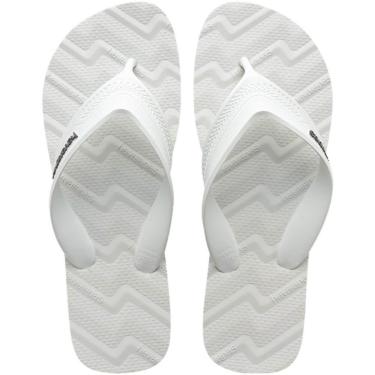 Imagem de Chinelo Havaianas Masculino Track Waves Branco-Masculino
